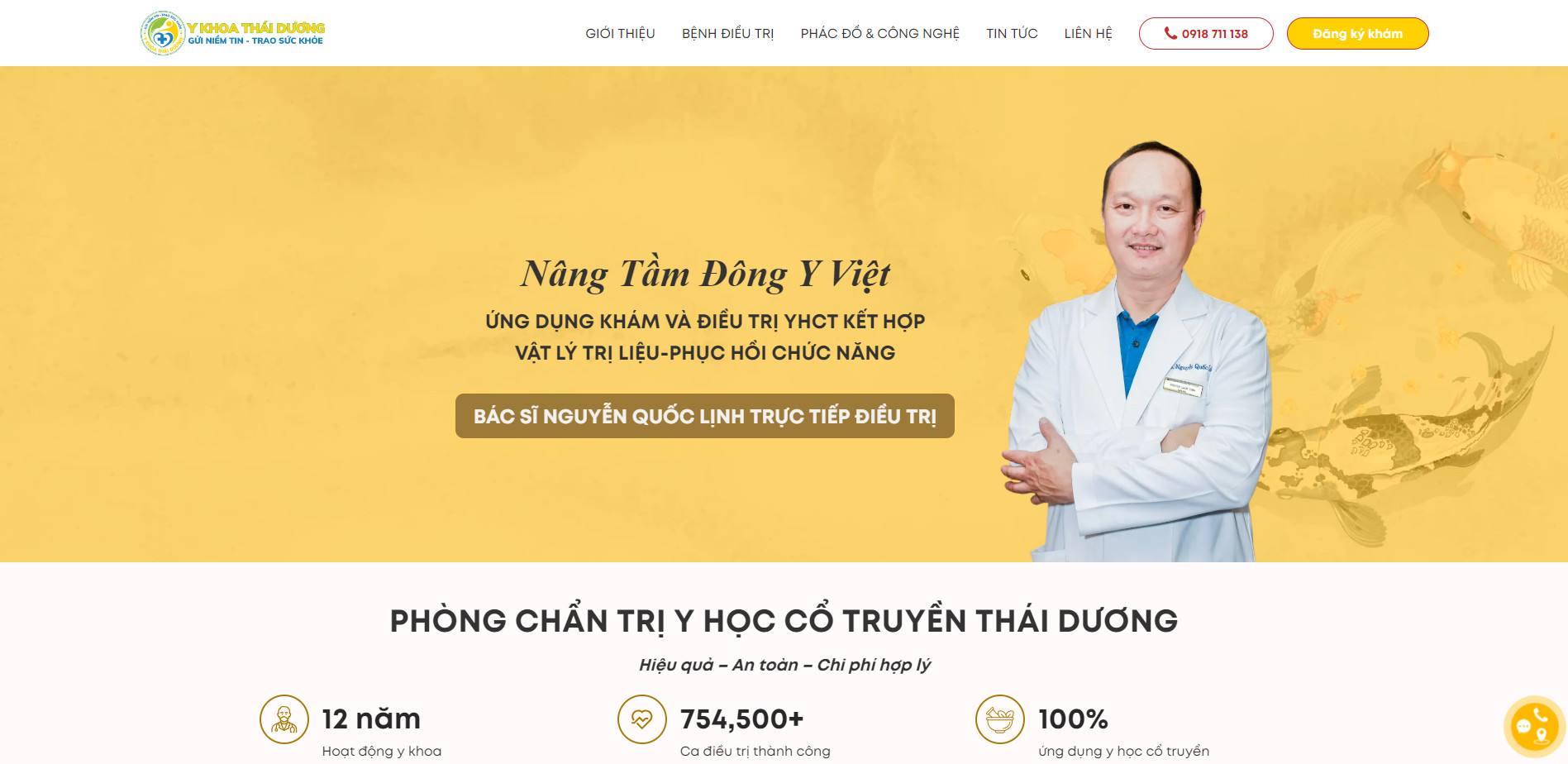 Dự án Thiết Kế Website Phòng Khám Vietsunco